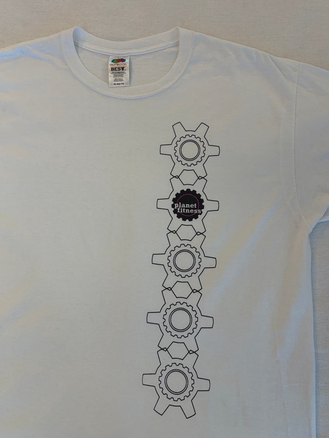 포트앤컴퍼니 퍼플 레츠고 브랜든 프린팅 반팔티 (XL) 상품이미지1