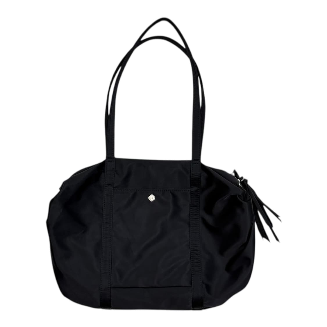 히어리 우먼 오로라 셔링 더플백 블랙 가방 상품이미지3