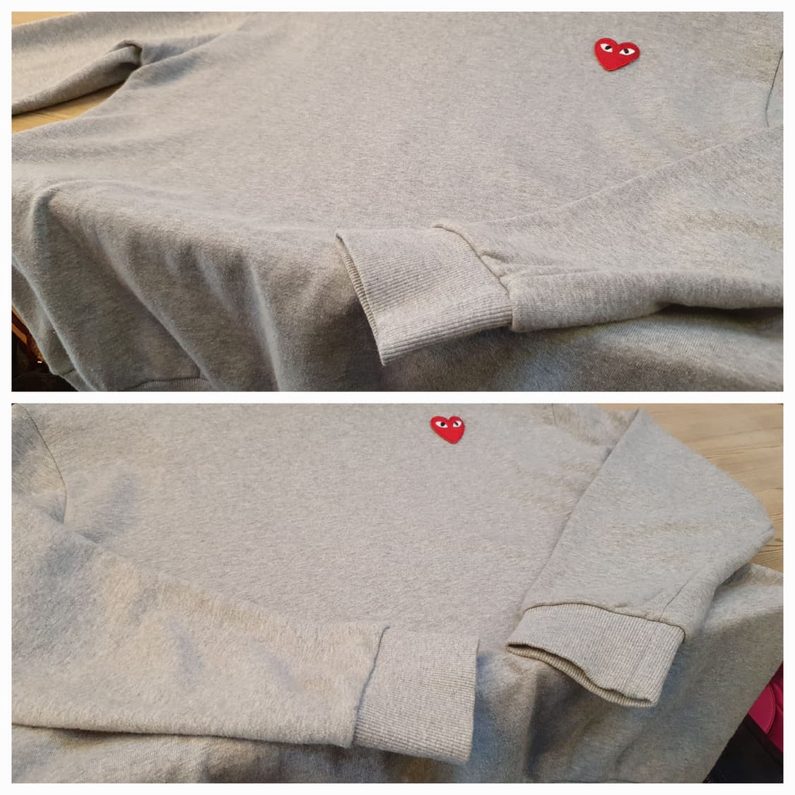 100/88.꼼데가르송 맨투맨(공용)  상품이미지4