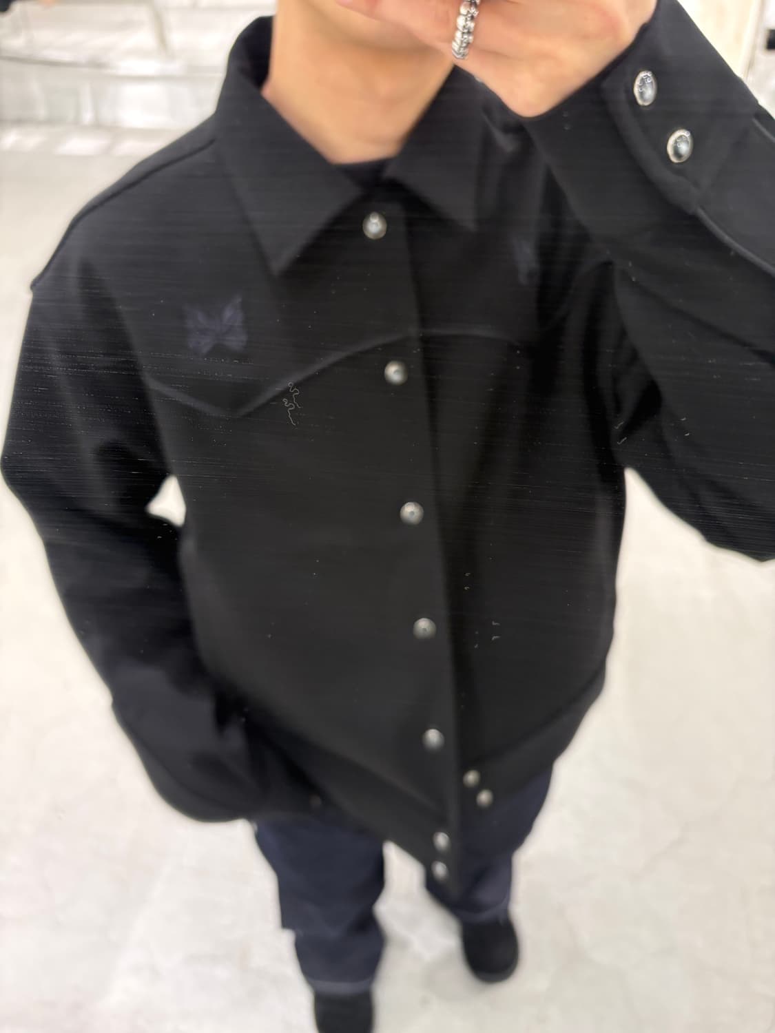 X STUDIOUS piping cowboy jacket 카우보이 자켓 상품이미지5