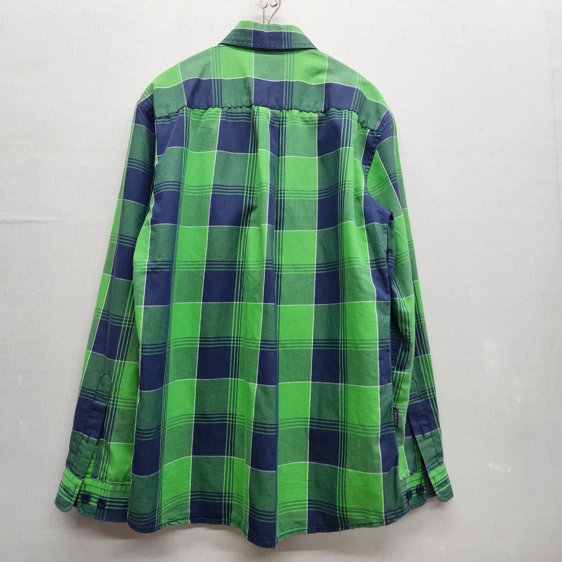 코오롱 투포켓 로고 체크셔츠 95(M) 상품이미지4