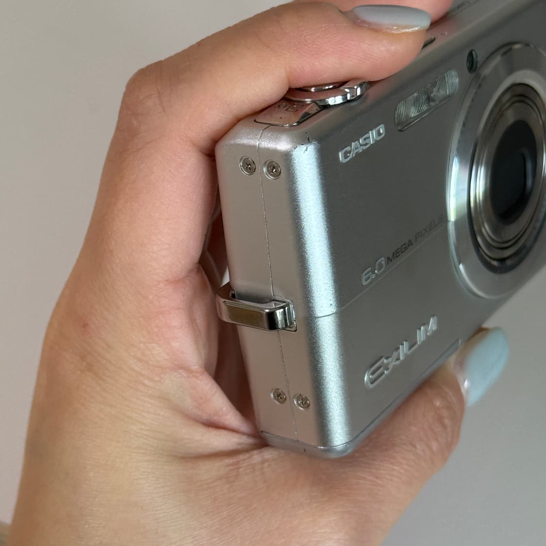 카시오 엑실림 z600 빈티지 디카 디지털카메라 실버 상품이미지3