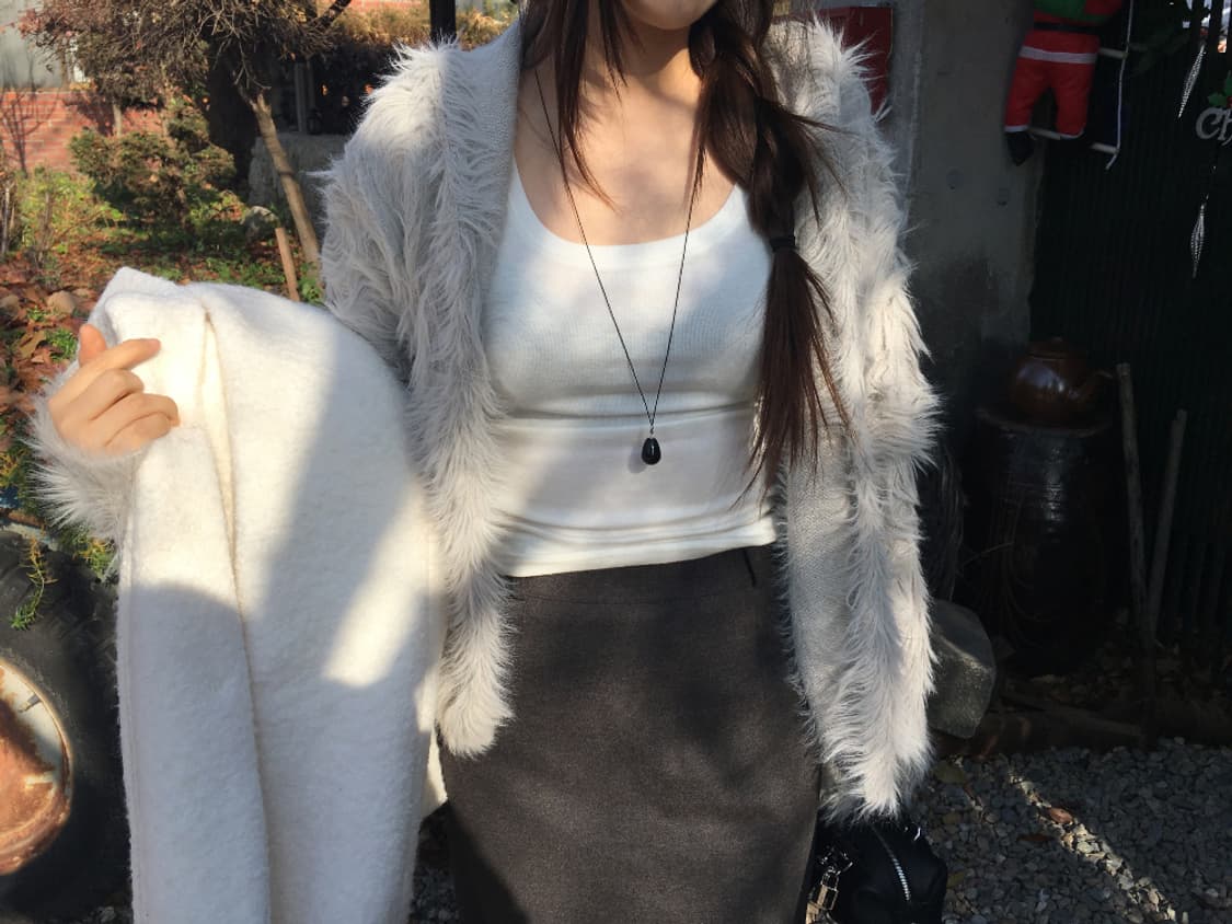 아워캐비넷 그루밍 퍼 후드 상품이미지2