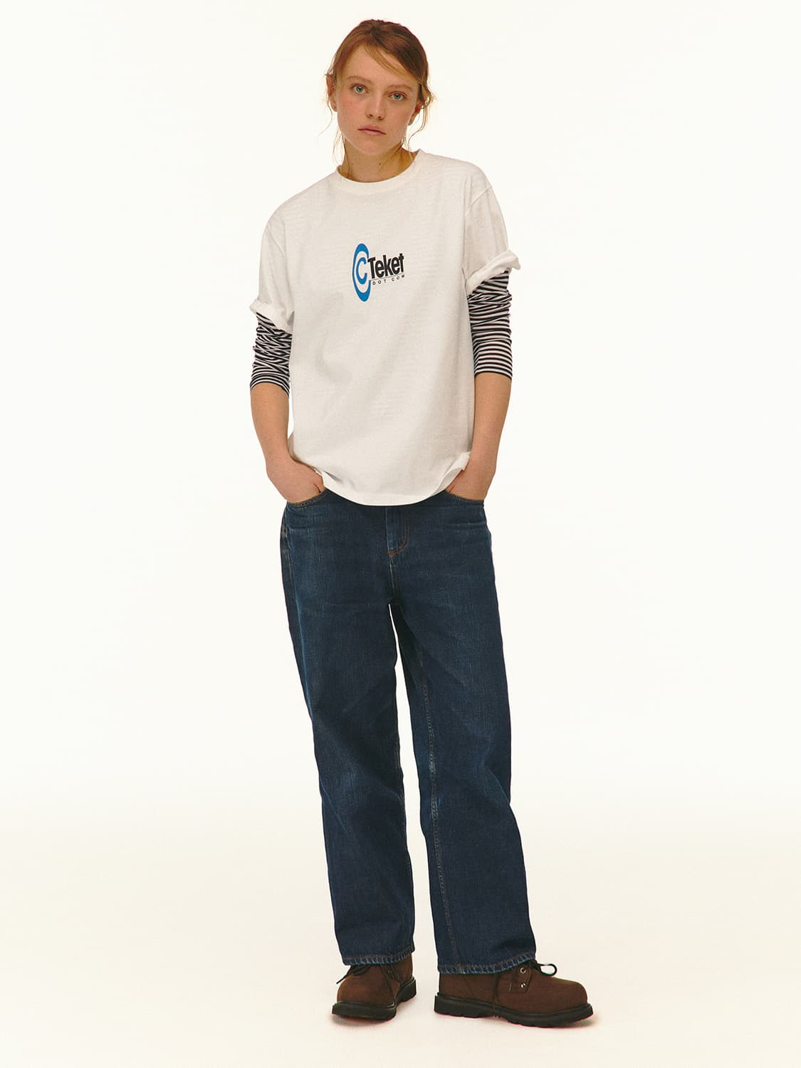 테켓 Symbol Tee White M 상품이미지4