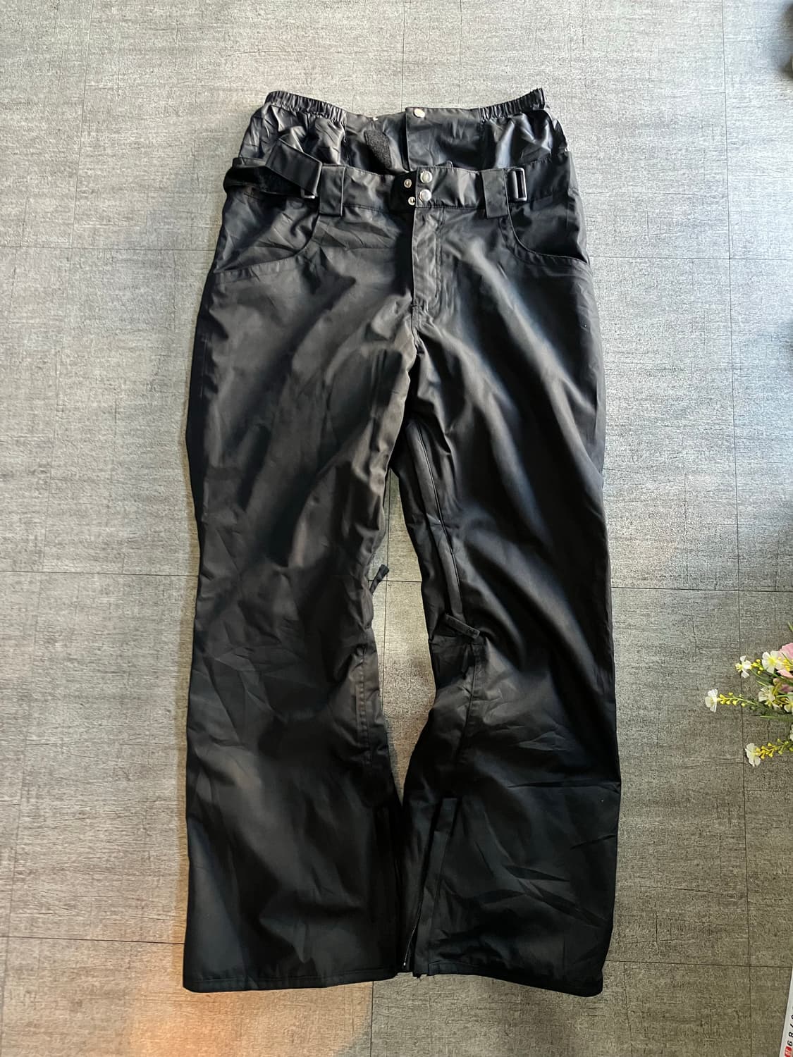 일본빈티지 Stafish 올드스쿨스트릿 락펑크 투버튼 패딩팬츠 상품이미지1