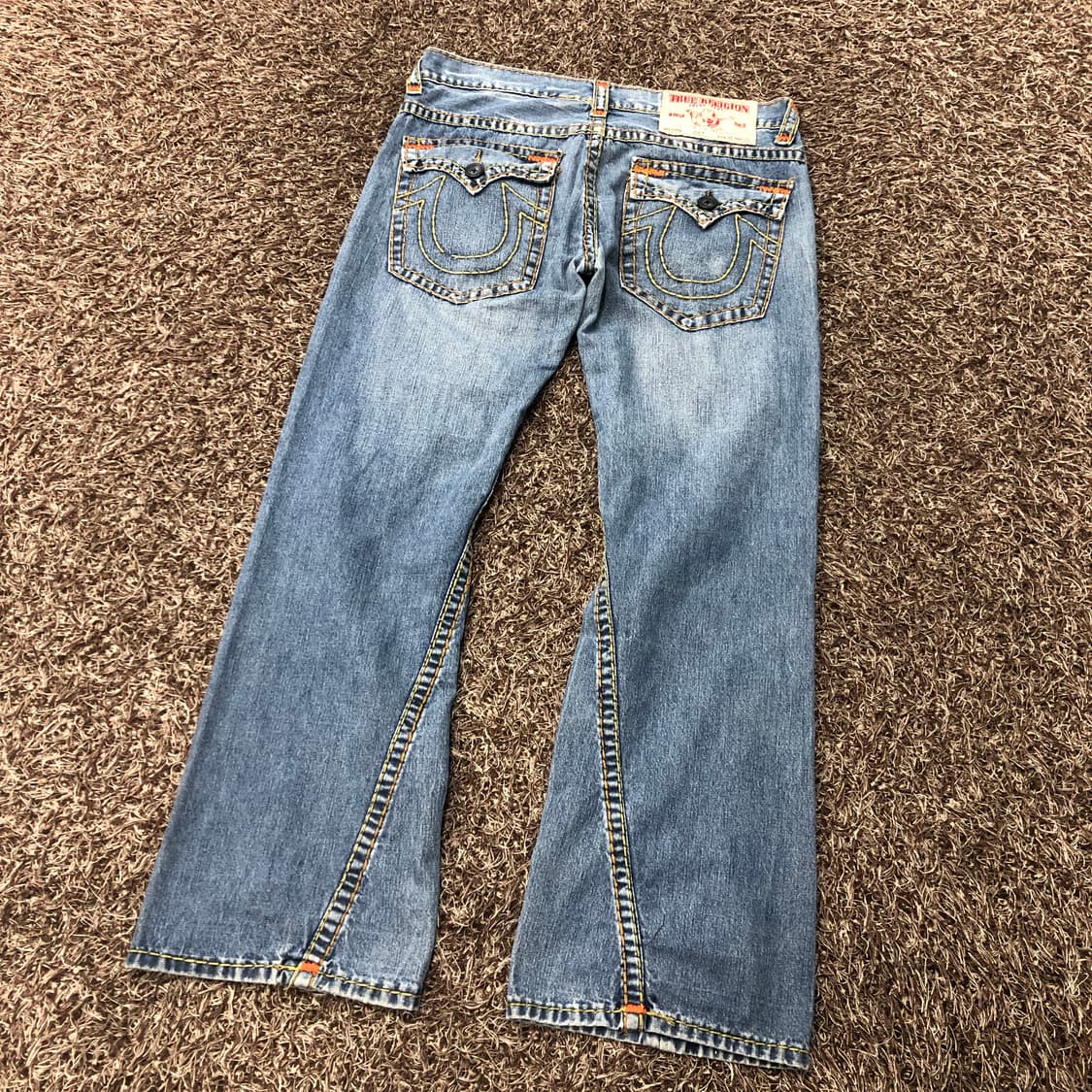 트루릴리전 조이 플레어 부츠컷 데님 팬츠 상품이미지5