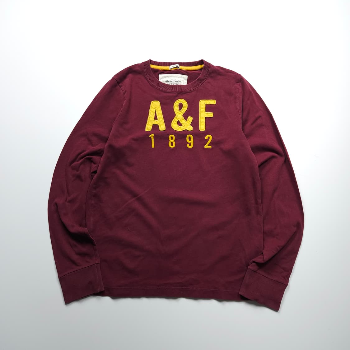 아베크롬비 y2k 빈티지 빅로고 롱슬리브 (M) 상품이미지1