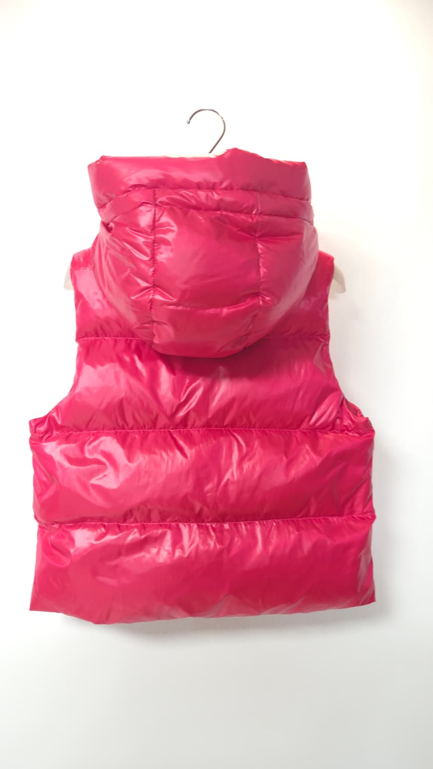 한섬 오즈세컨 2024 구스다운 후드  패딩 베스트 44~55 상품이미지7