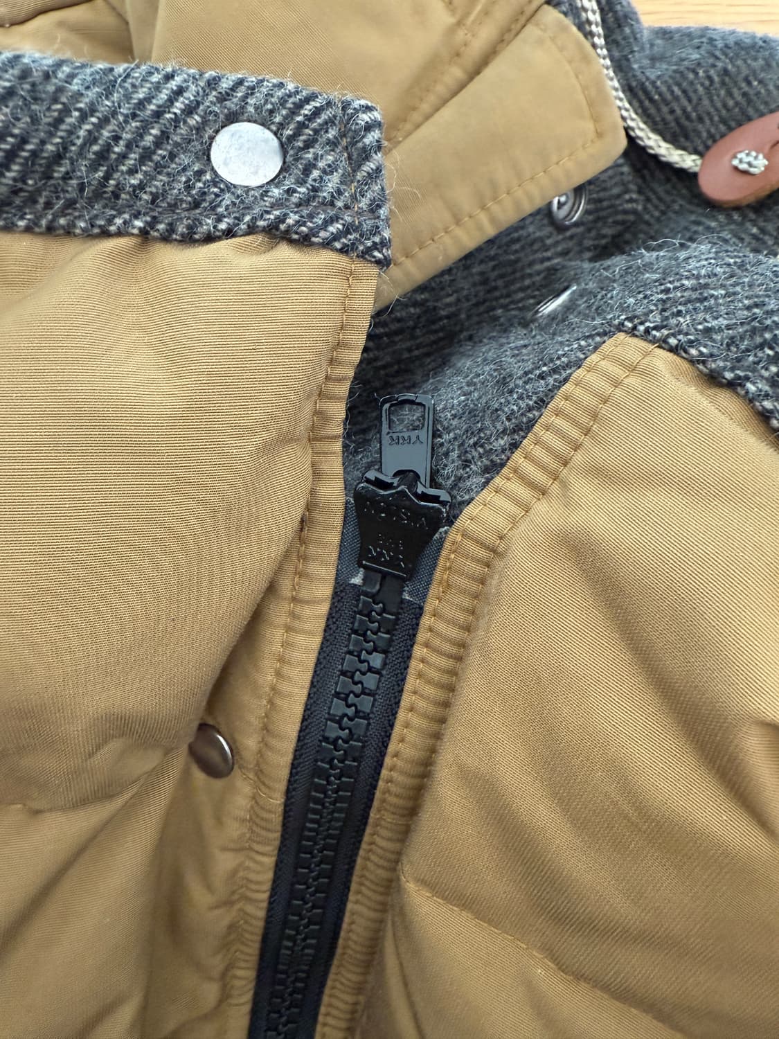 MT.RAINIER DESIGN 트위드 패딩(2way zip) 상품이미지8