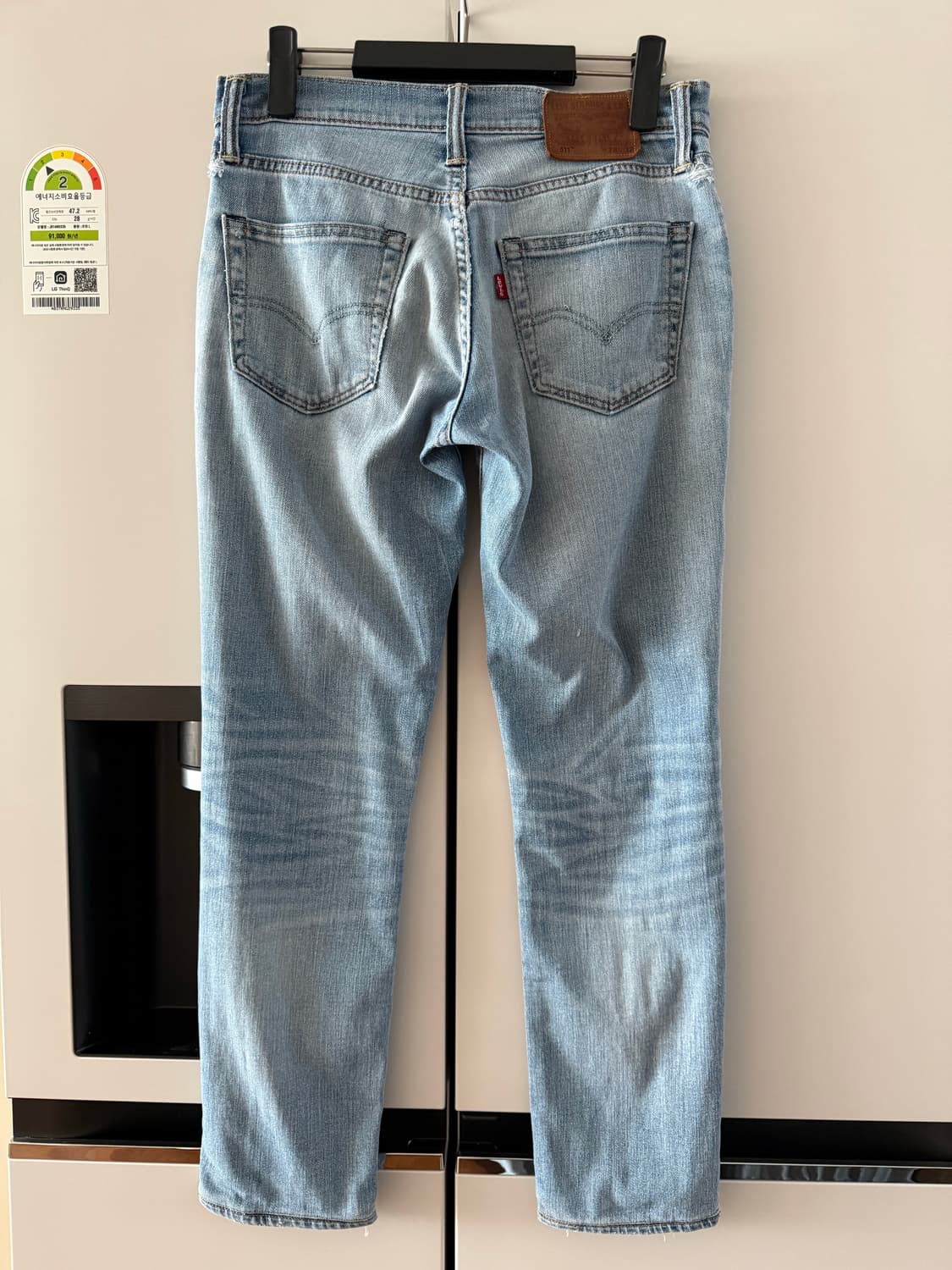 리바이스 여름용 511 연청 데님  29사이즈 상품이미지2