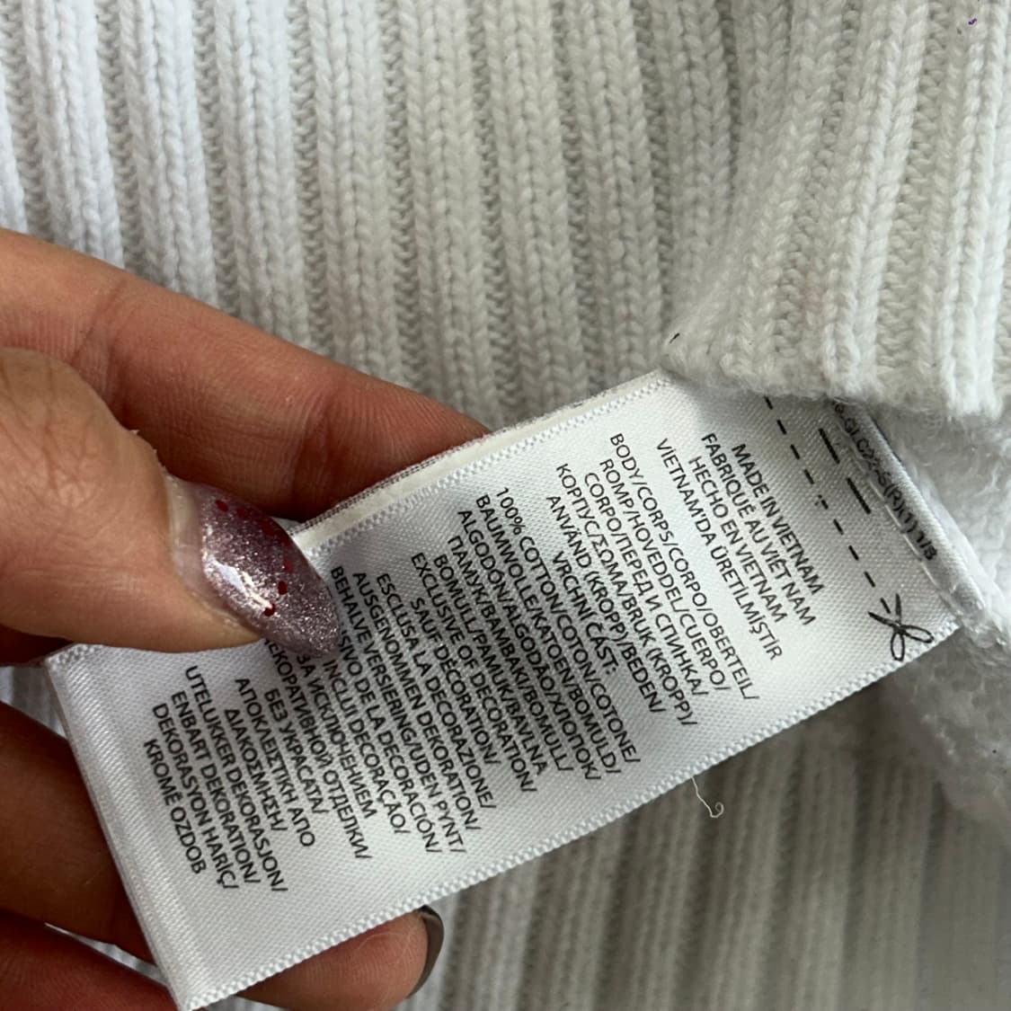 Polo 폴로 네이비포니 화이트 케이블니트 상품이미지6