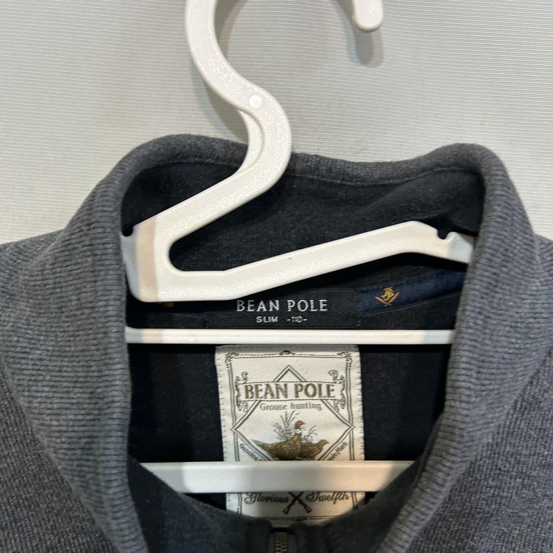 빈폴 남성 니트 하프집업 110 상품이미지2