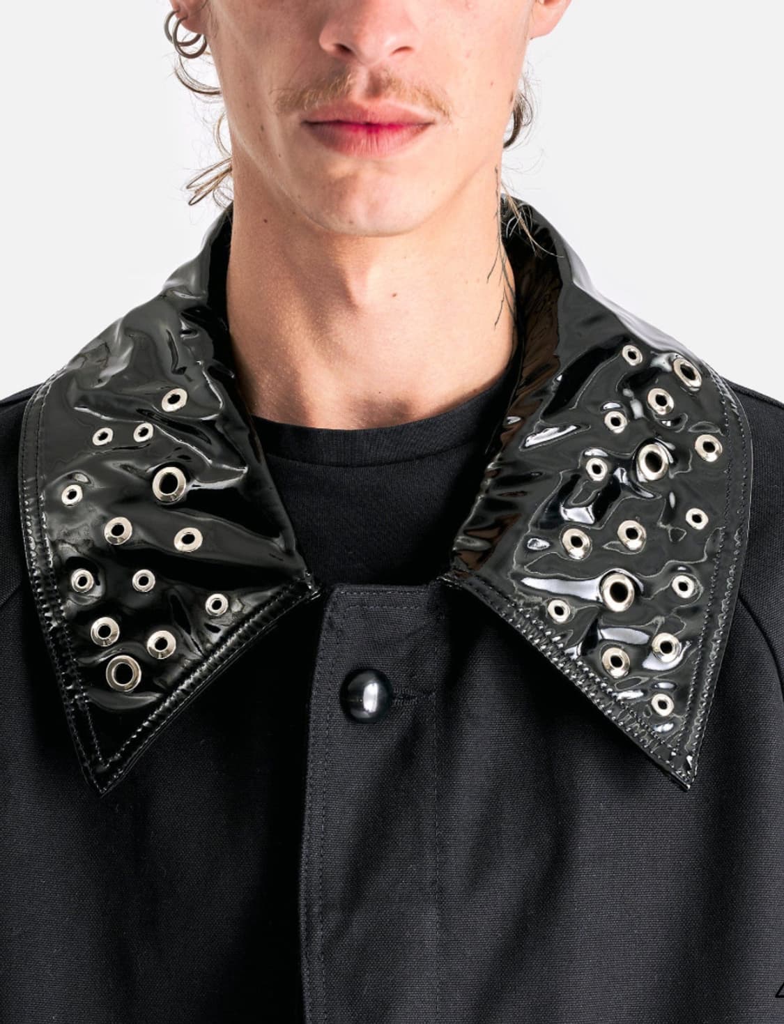 나마체코 아트란 데님 코트 상품이미지4