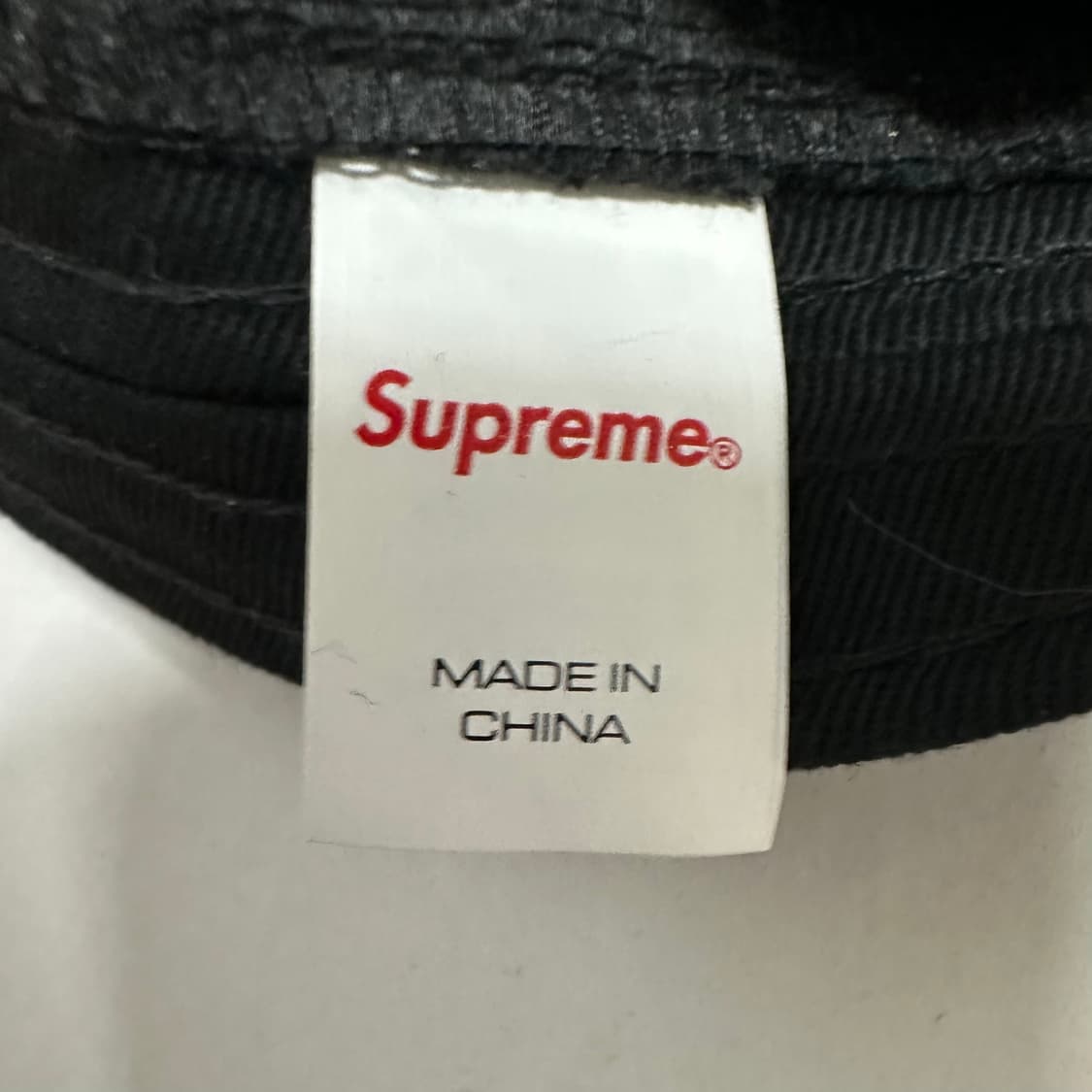 슈프림 스폰서스 6-패널 블랙 볼캡 상품이미지6