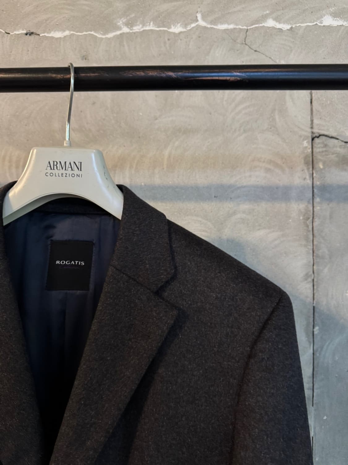 로가디스 컬렉션 캐시미어 체스터필드 코트 100 상품이미지3