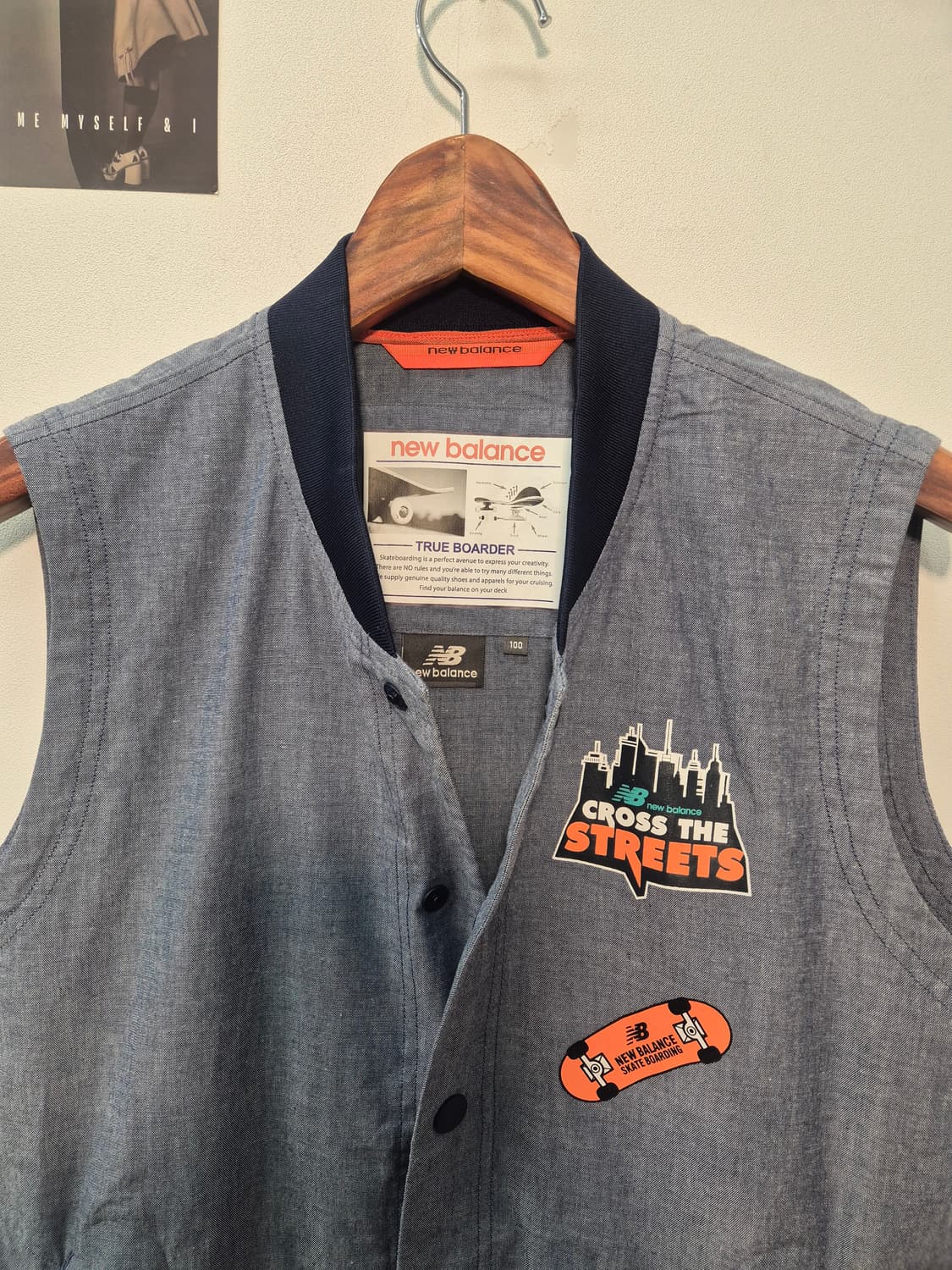 뉴발란스 브랜드의 남성용 조끼100(L) 사이즈 상품이미지2