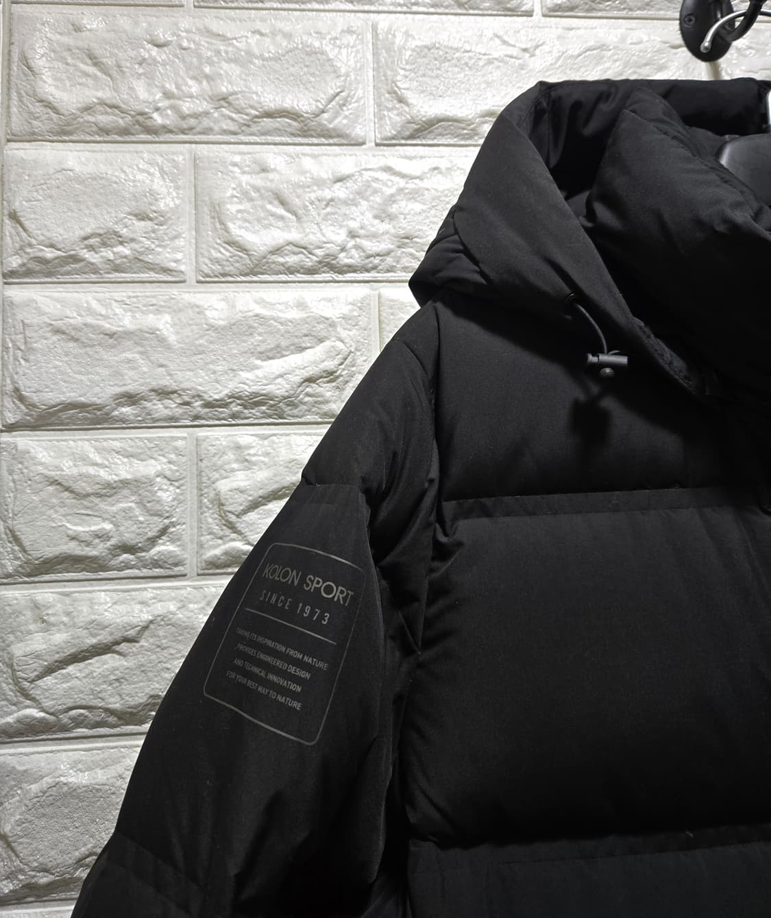 코오롱스포츠 구스다운 롱패딩 점퍼 90 상품이미지4