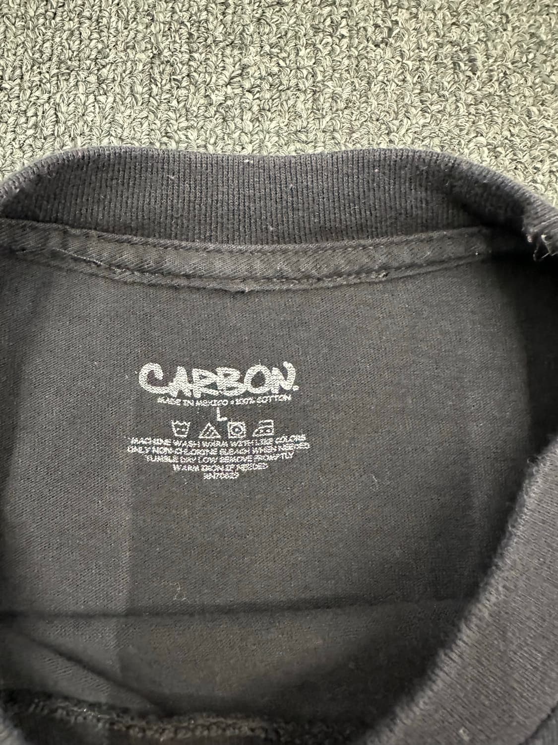 L)Carbon 빈티지 Y2K 스컬 프린팅 반팔 상품이미지5