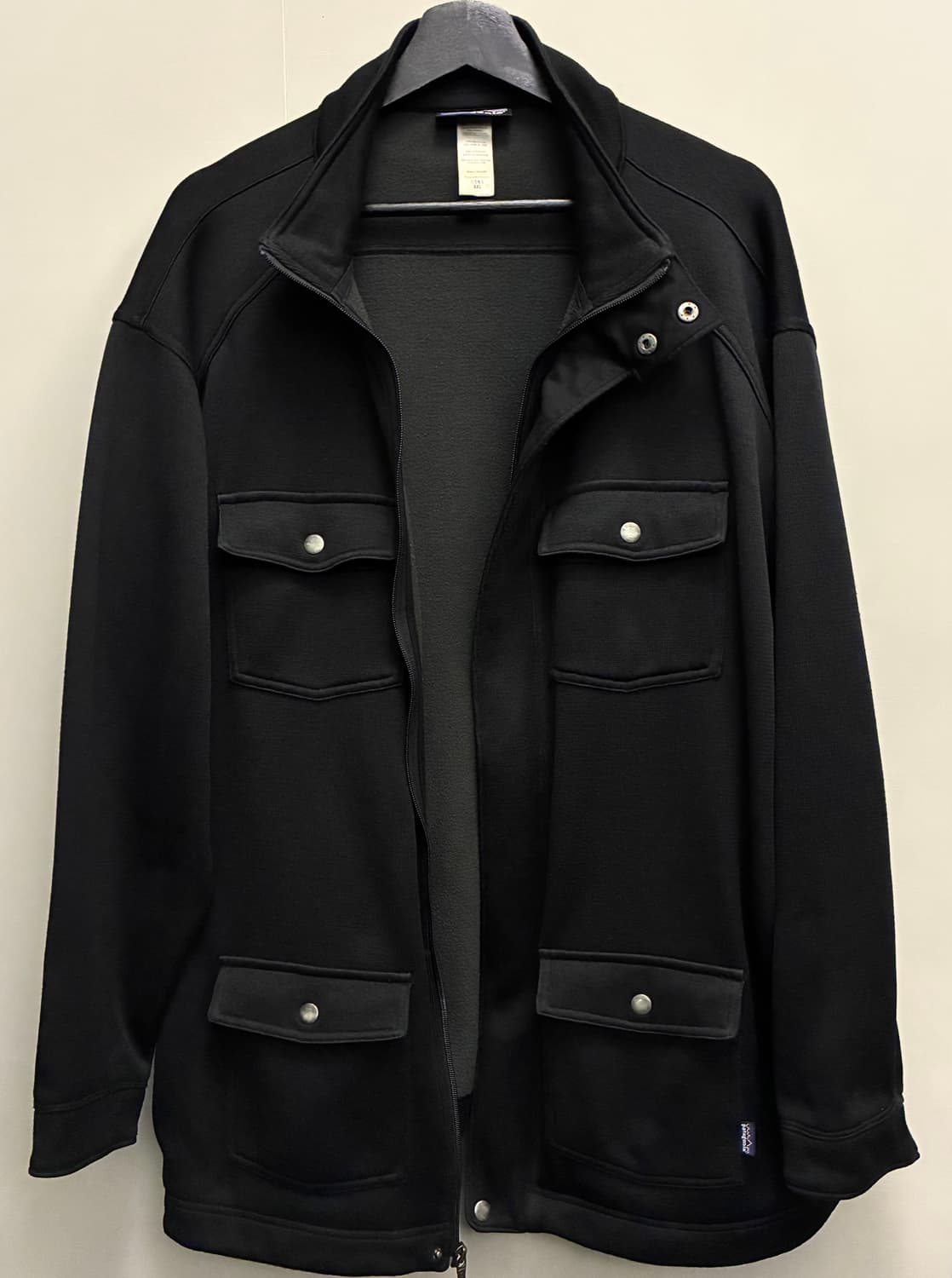 (XXL)파타고니아 유틸리티 6포켓 풀집업 필드자켓 블랙 상품이미지8