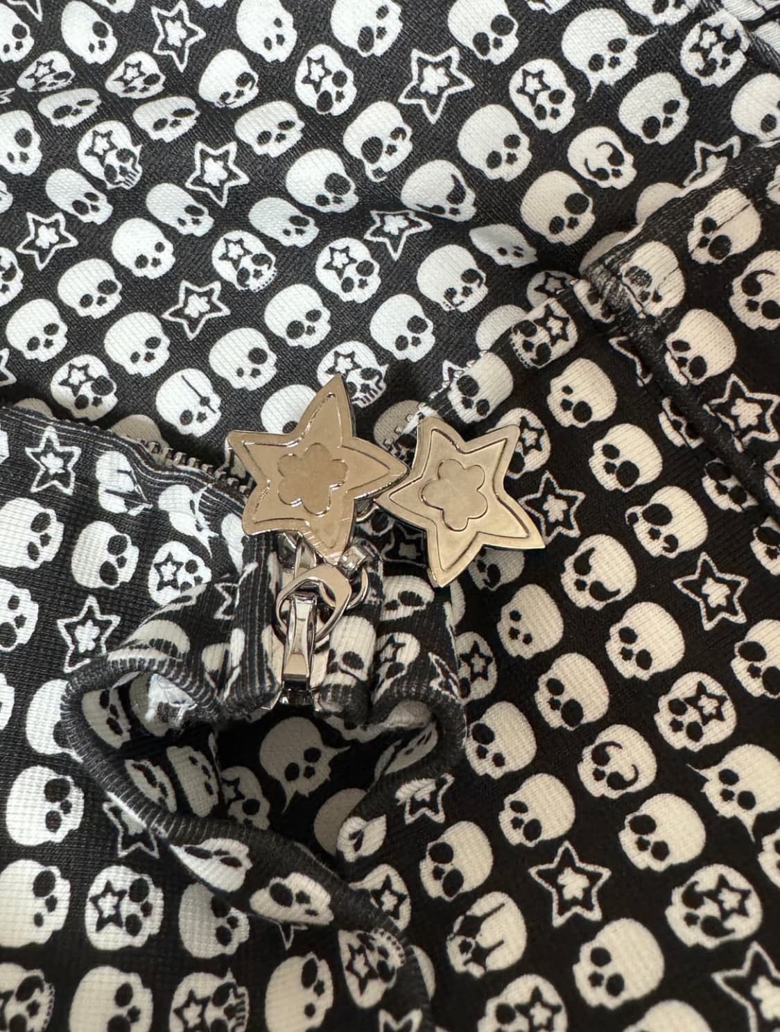Starteam skull hoodie zipup 상품이미지3