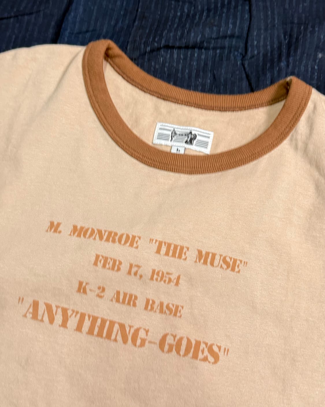 모쿠토 Anything-Goes 링거티 - 브라운 M/L/XL 상품이미지2