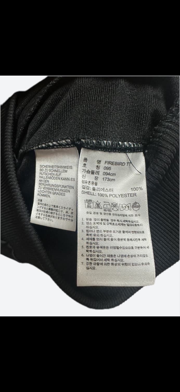 아디다스 블랙 핑크/민트 삼선 트랙탑 져지 상품이미지5