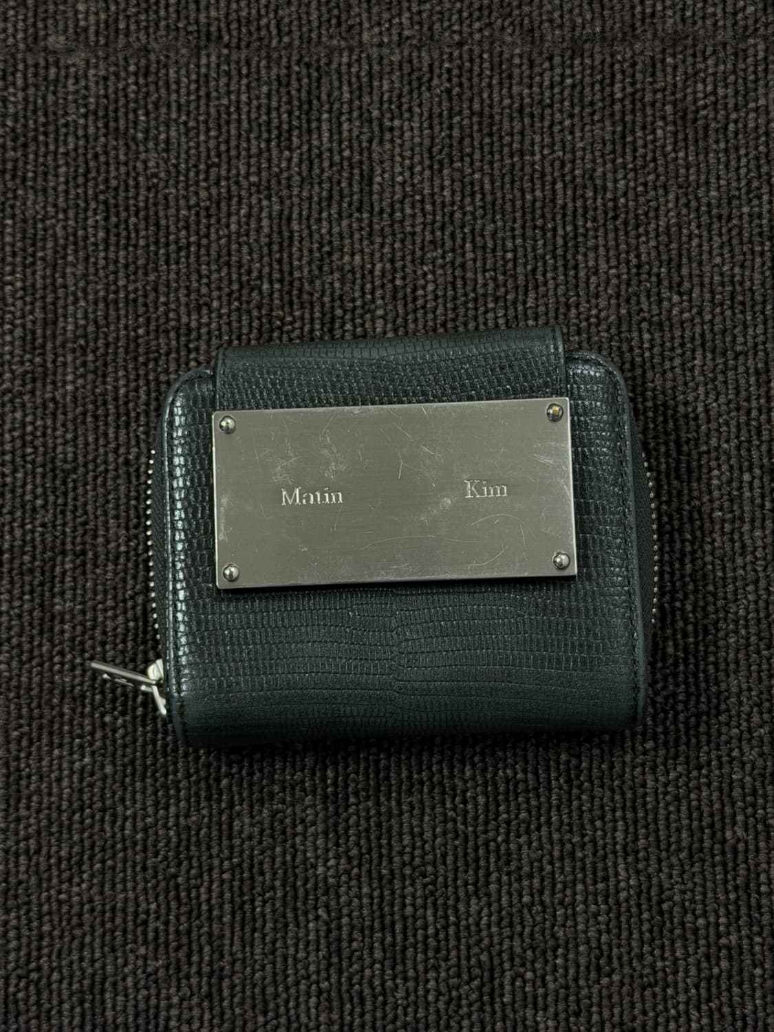 마뗑킴 콤팩트 월렛 딥그린 상품이미지1