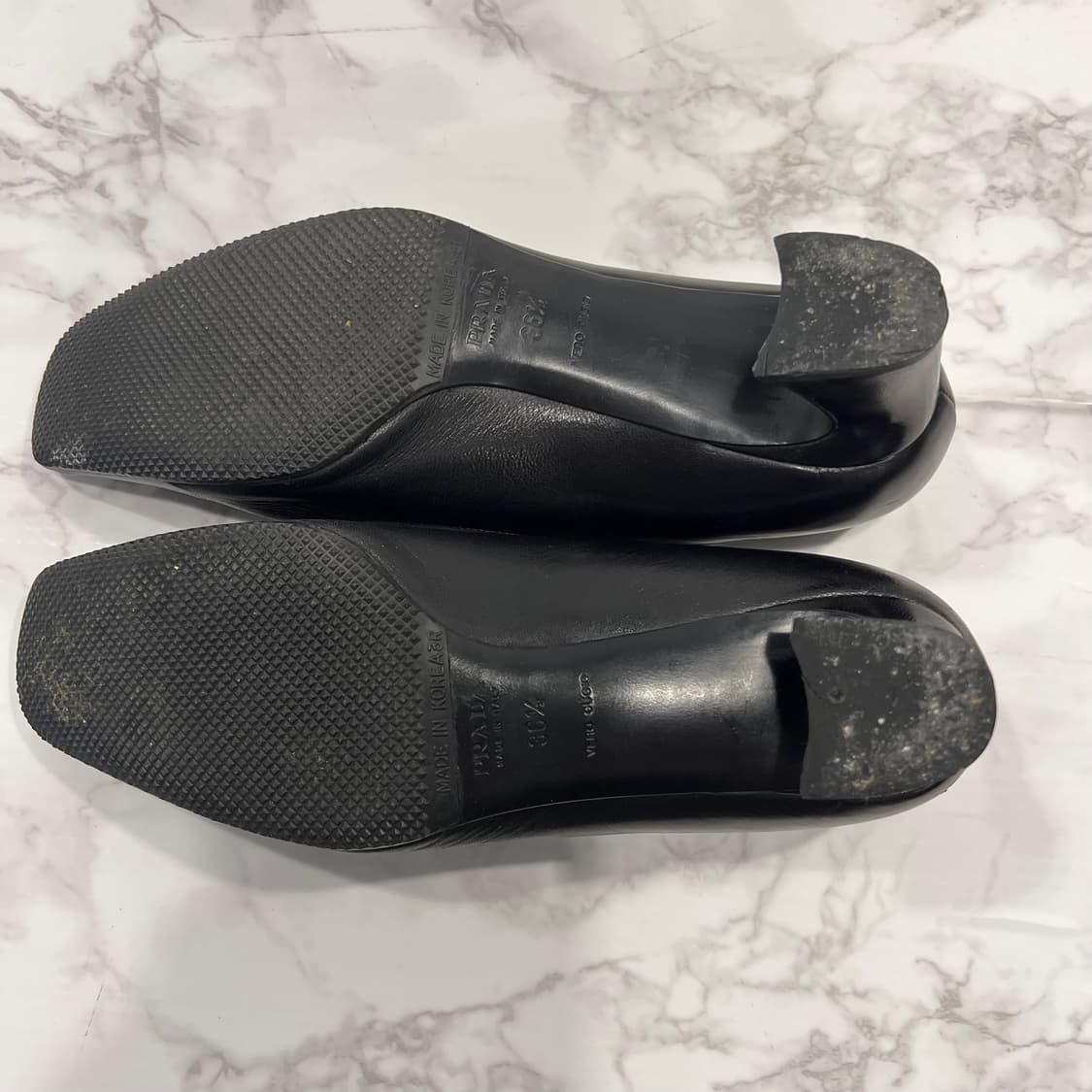 PRADA 여성 블랙 정장 구두 상품이미지8