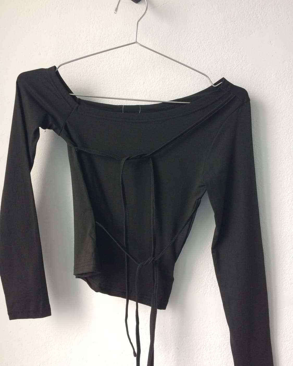 Tied point one shoulder top 상품이미지3