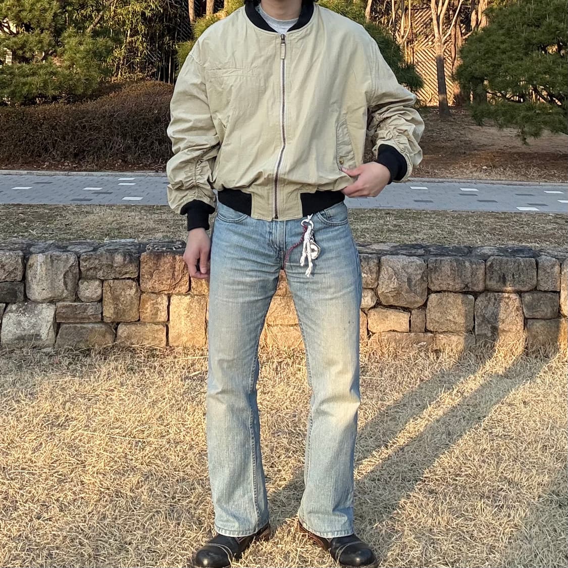 에드윈 EDWIN MA-1 스타일 봄버 자켓 상품이미지2