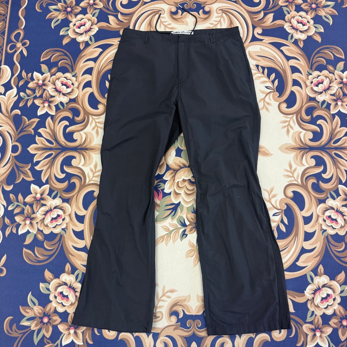 (L)감마갤러리 GAMMA GALLERY 스트링 우븐팬츠(블랙) 상품이미지1