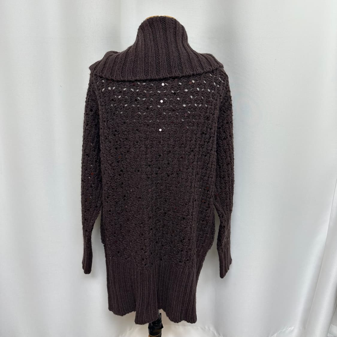   막스앤코 여자 니트 집업  가디건 모/알파카 M 상품이미지5