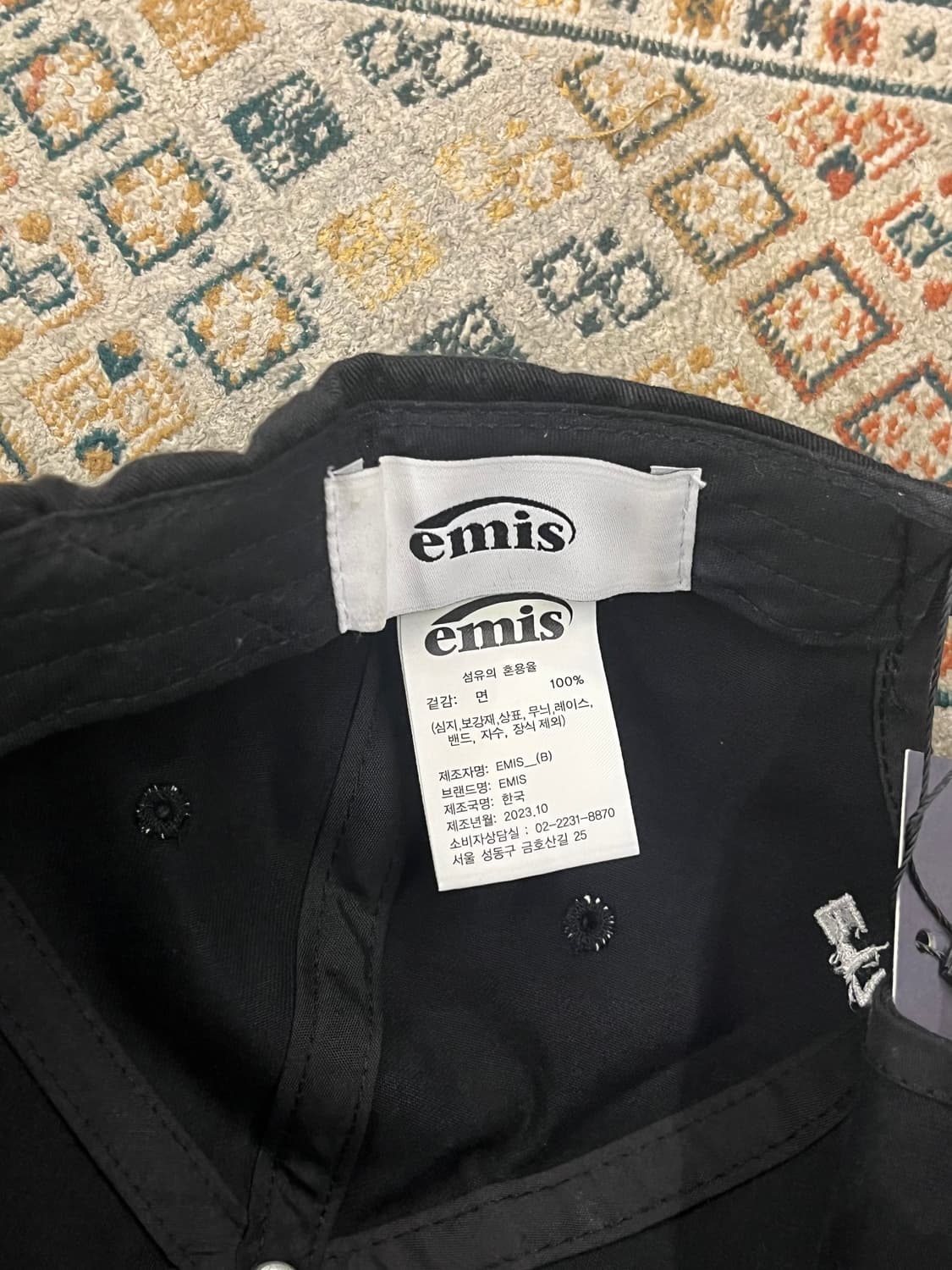 이미스 볼캡 블랙 #csz3267 상품이미지2