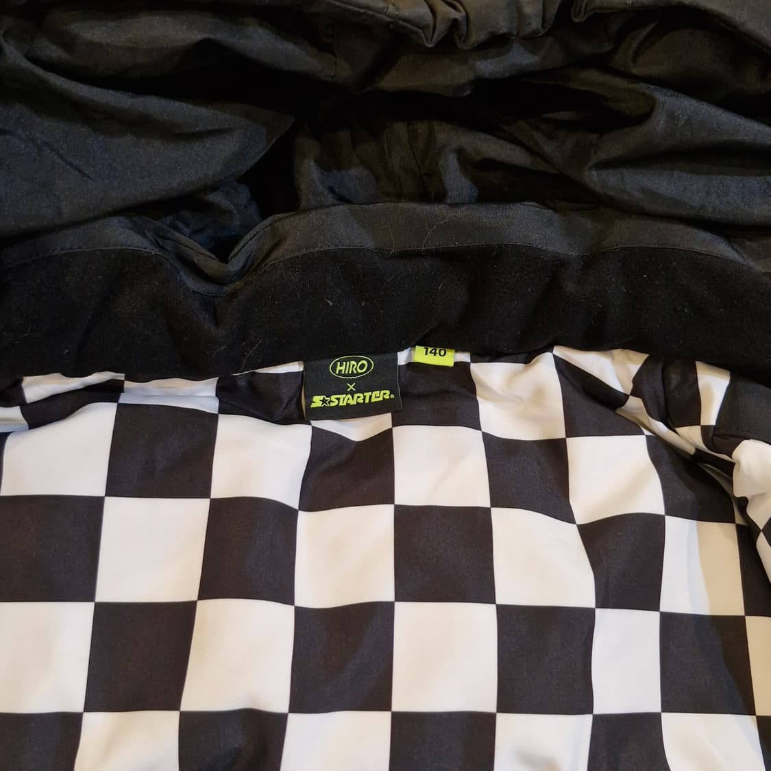 스타터×히로 콜라보 아웃포켓 벨티드 덕다운 패딩 상품이미지4