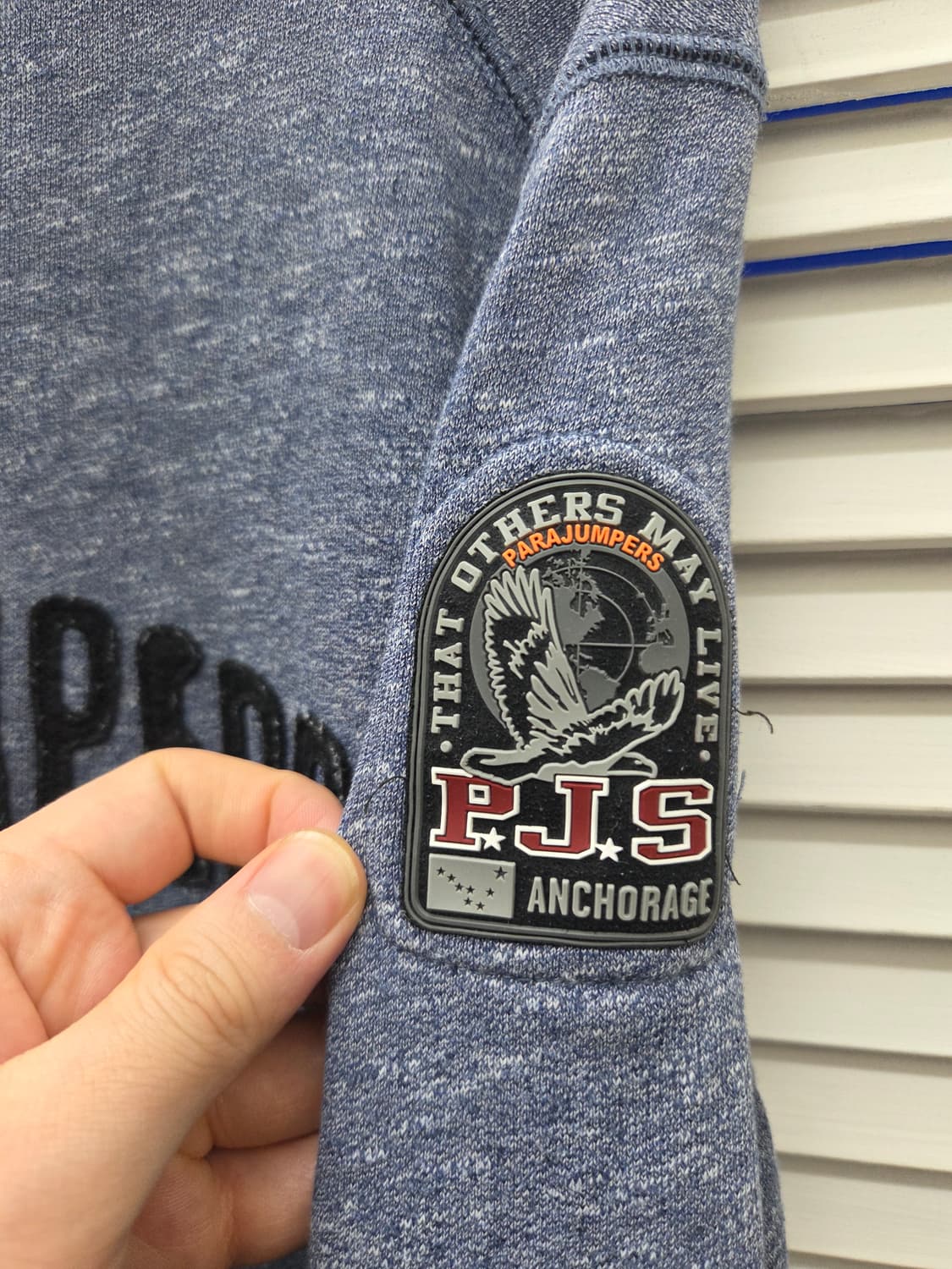 파라점퍼스 패치로고 맨투맨 상품이미지3