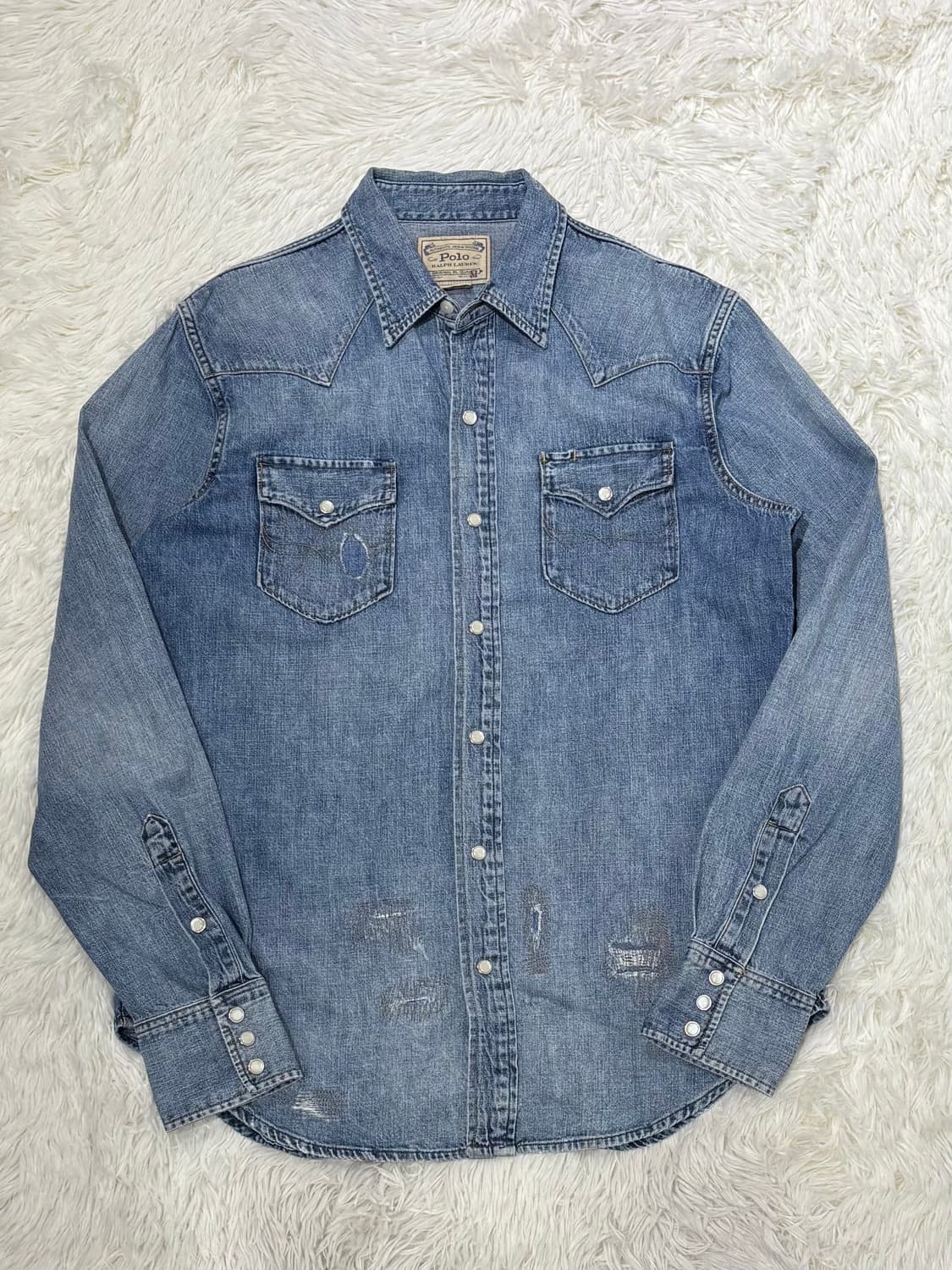 폴로랄프로렌 웨스턴 데님 셔츠 상품이미지3