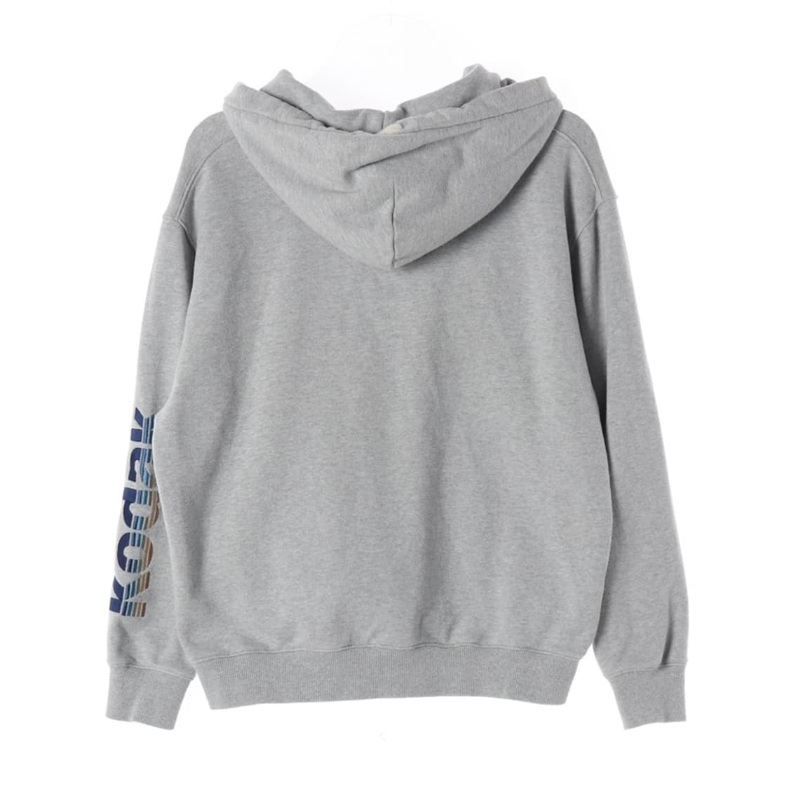 코닥 에센셜 가죽 로고 기모 후드 집업 S 상품이미지3