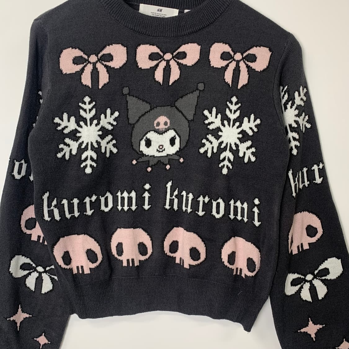 Vintage 빈티지 쿠로미 패턴 니트 상품이미지4