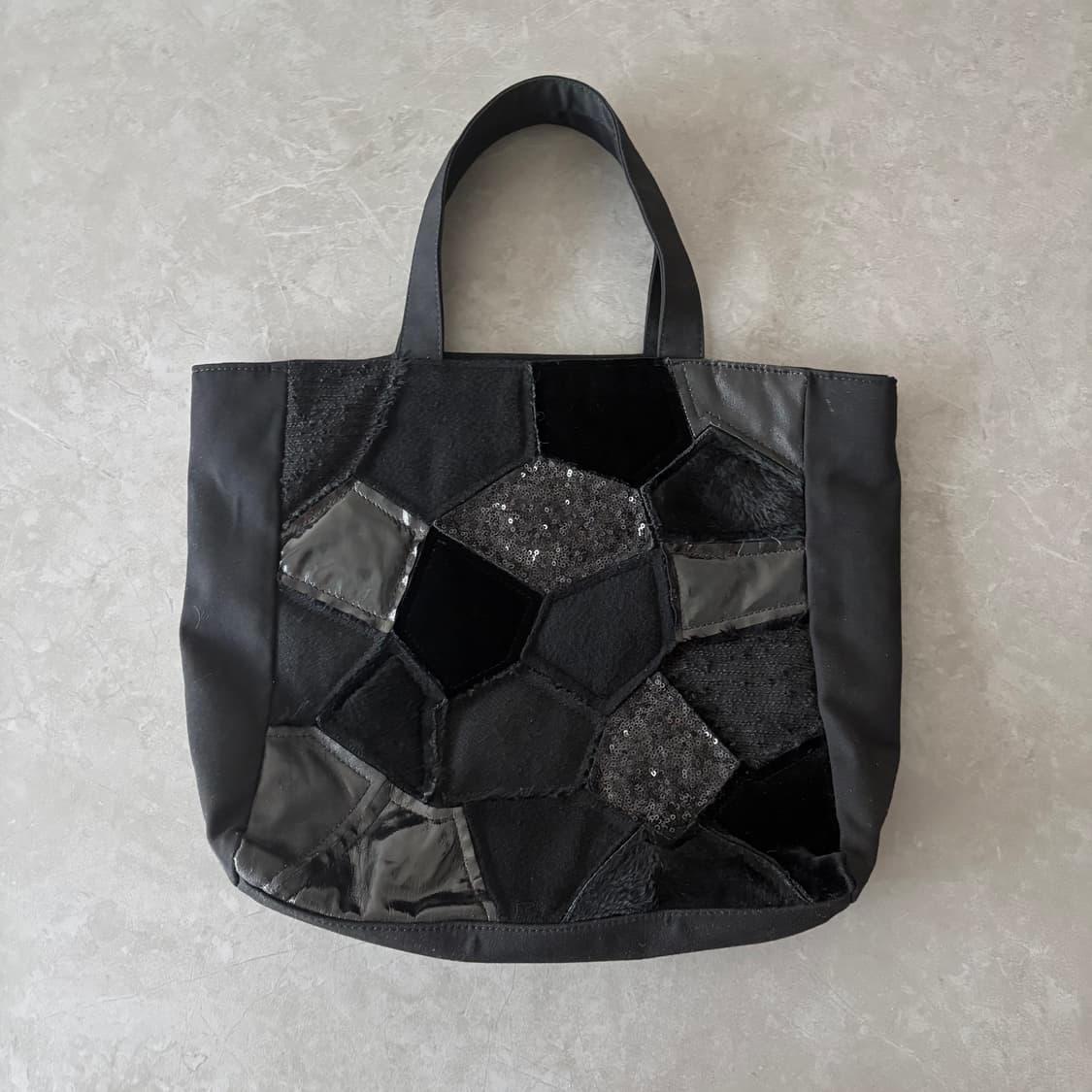 준야와타나베 패치워크 토트백 가방 상품이미지1