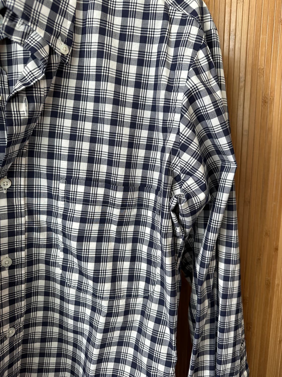 톰브라운 깅엄 체크 셔츠 상품이미지3