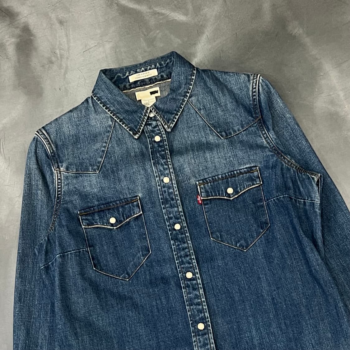 리바이스 웨스턴 데님 셔츠 y15765 상품이미지3