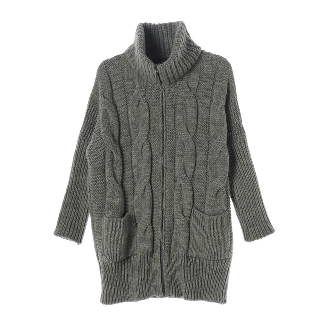 메리엘라 마리니 케이블 울 니트 집업 66 상품이미지1