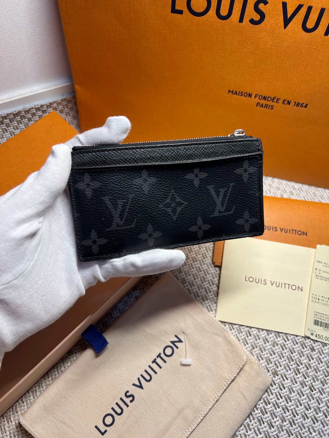 {풀구성/백화점판} 루이비통 코인 지퍼 카드지갑 상품이미지2