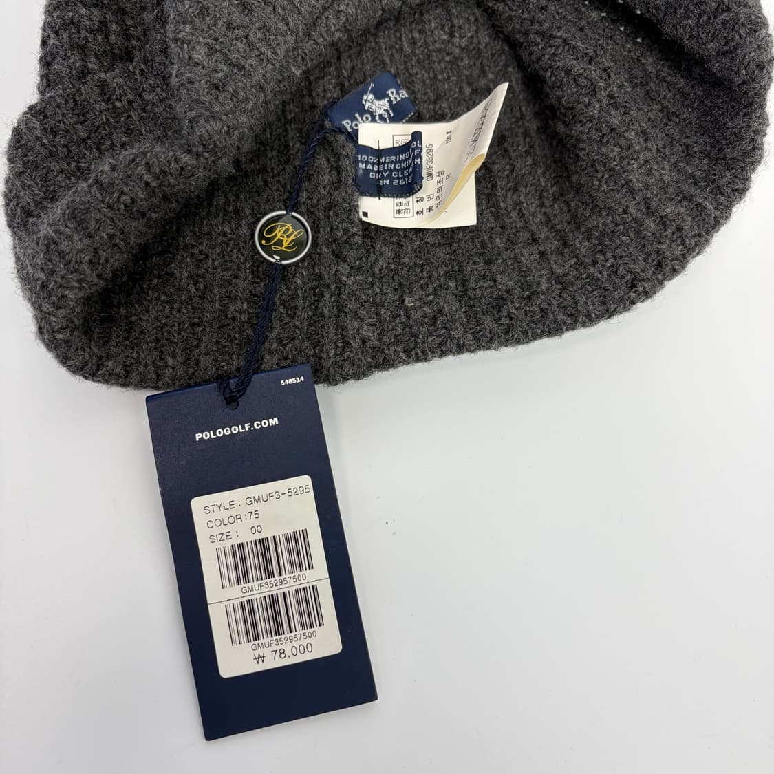 데드스탁 폴로 랄프로렌 비니 캡 모자 상품이미지7
