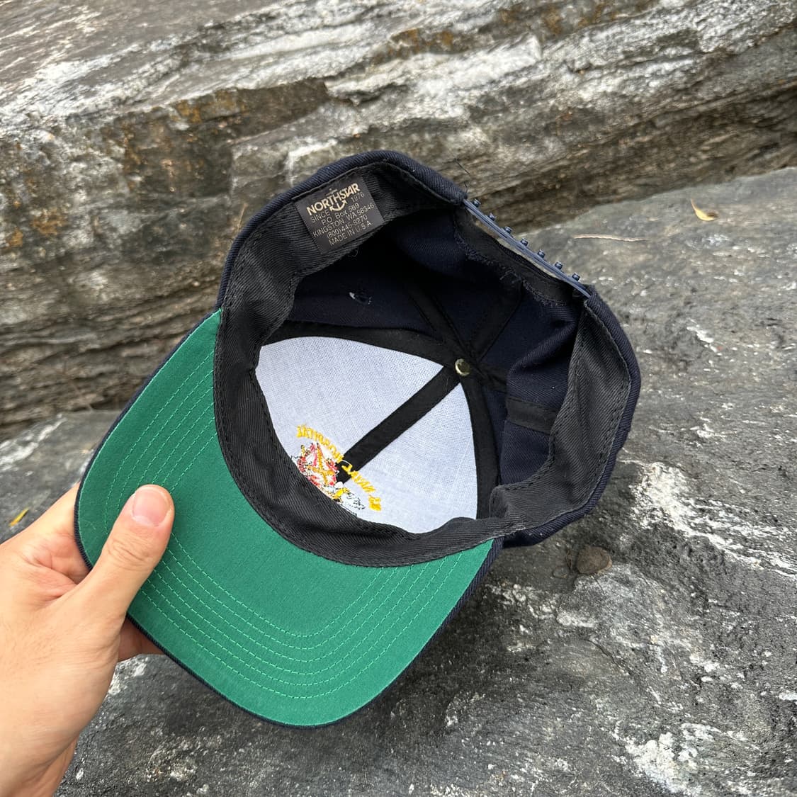 90's u.s naval hospital keflavik cap 상품이미지3