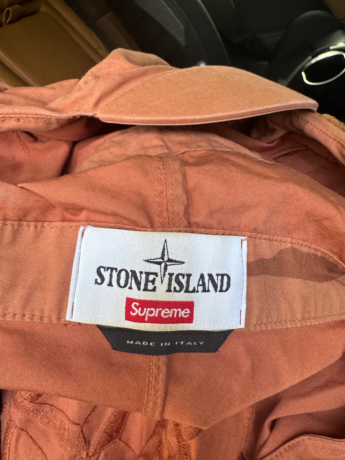 슈프림 스톤아일랜드 콜라보 카모 자켓 M 상품이미지5