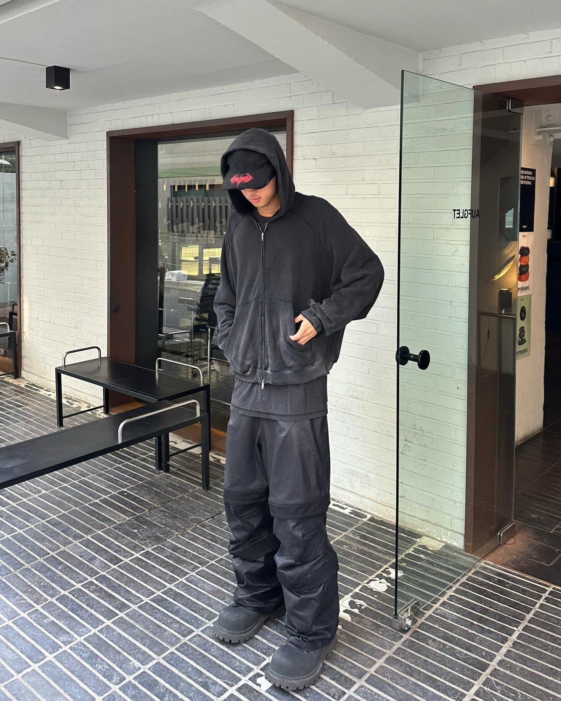 파아카이브 후드집업 far archive hoodie zip 상품이미지5