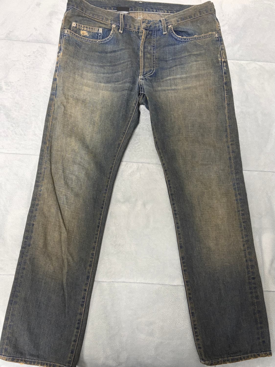 디올 옴므 09SS 더티 워시 데님 상품이미지1