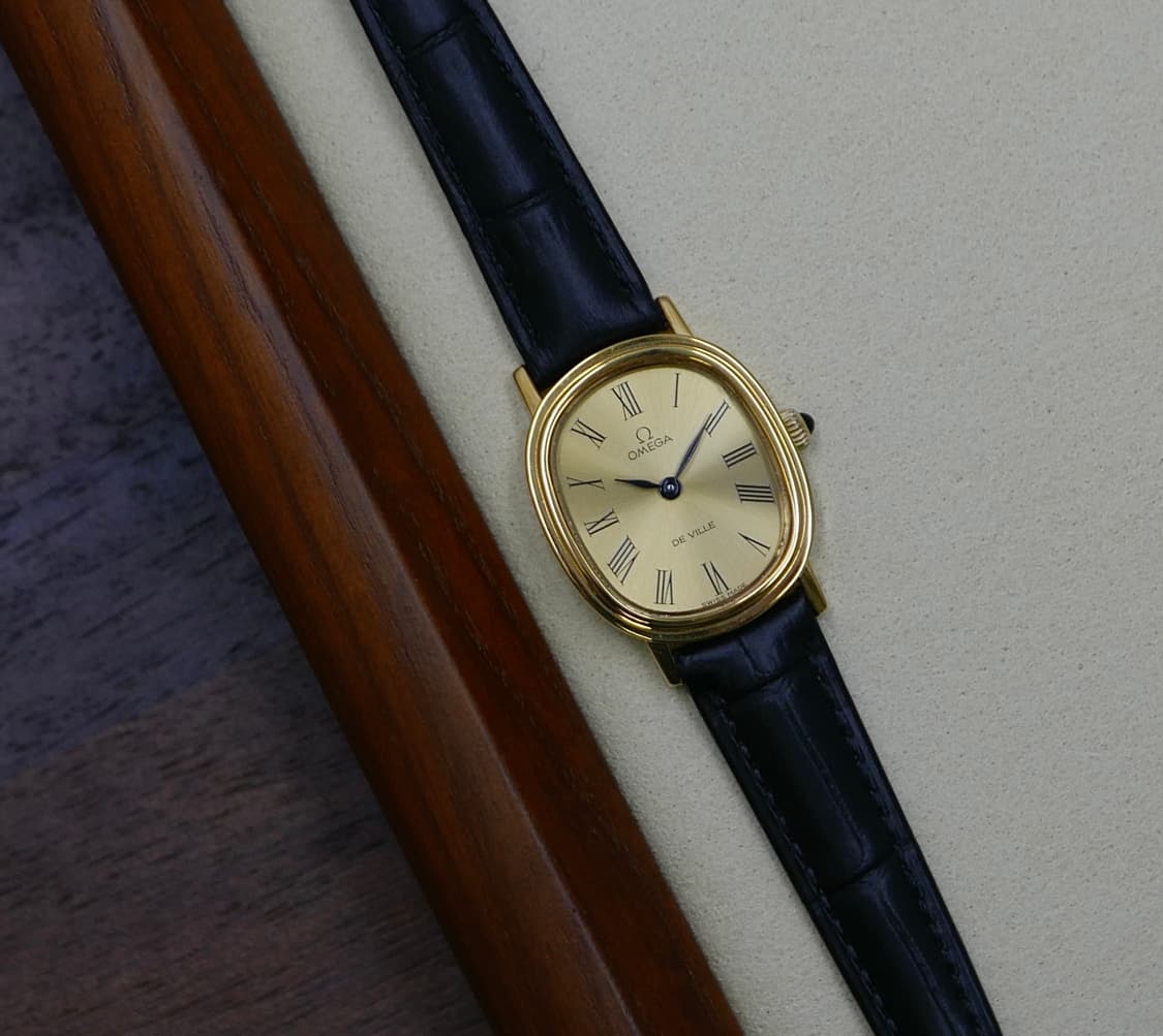 오메가 빈티지 드빌 엘립스 로만 카보숑 상품이미지1