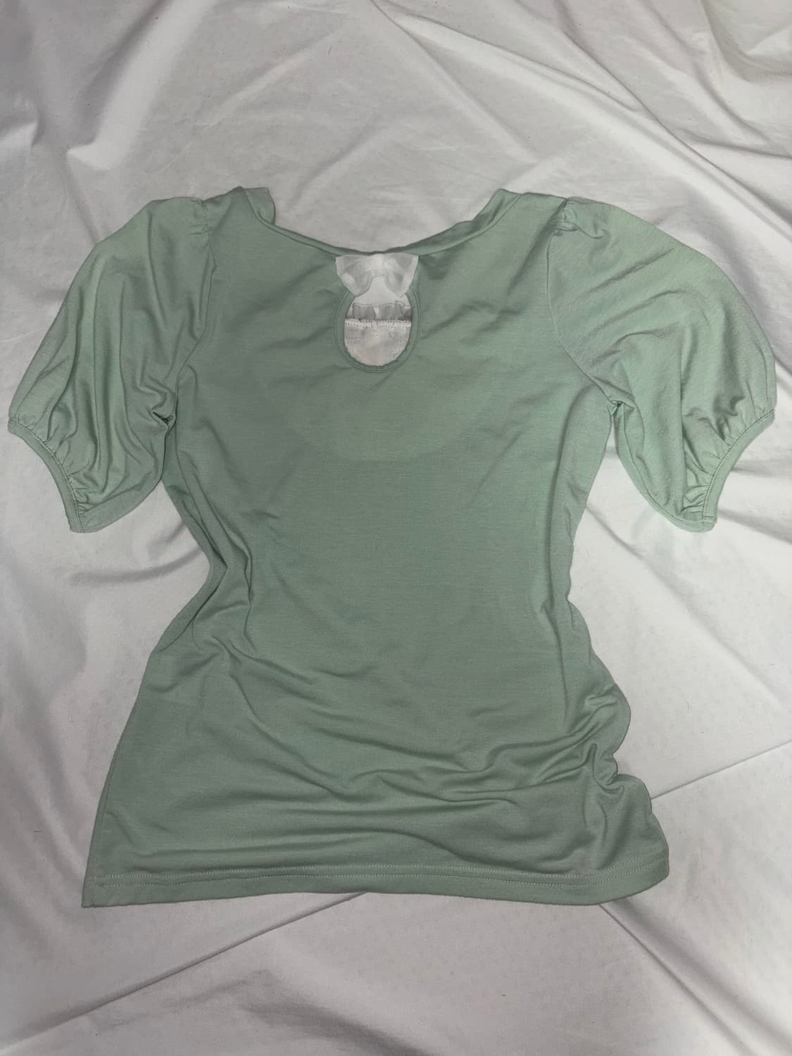 빈티지 리즈리사깔 공겜여주 반팔 로걀탑 상품이미지2